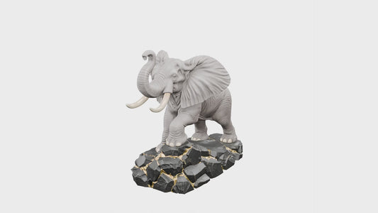 Savanna Titan – African Elephant 3D Model